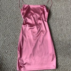 pink dress